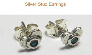 Sterling Stud Earring
