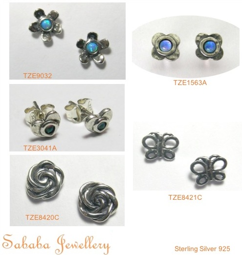 Sterling Silver 925 Stud Collection