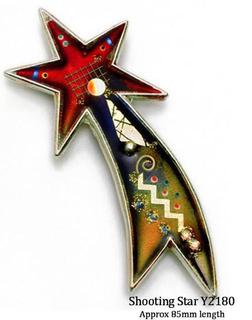Yossi Brooch Large Shooting Star