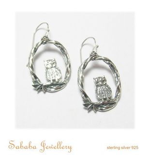 Owl Earrings